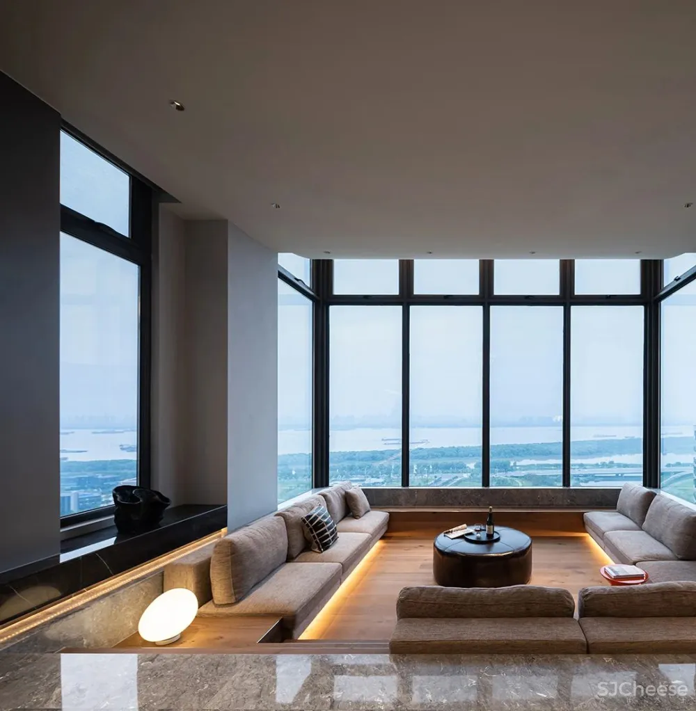 潘天云 600㎡ 奢华江景顶层复式,深邃于空,容纳万境!