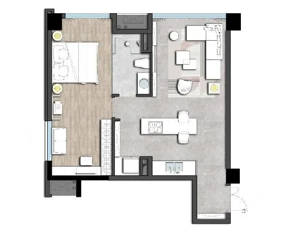 朗诗上林熙华府 ABD 琥珀设计