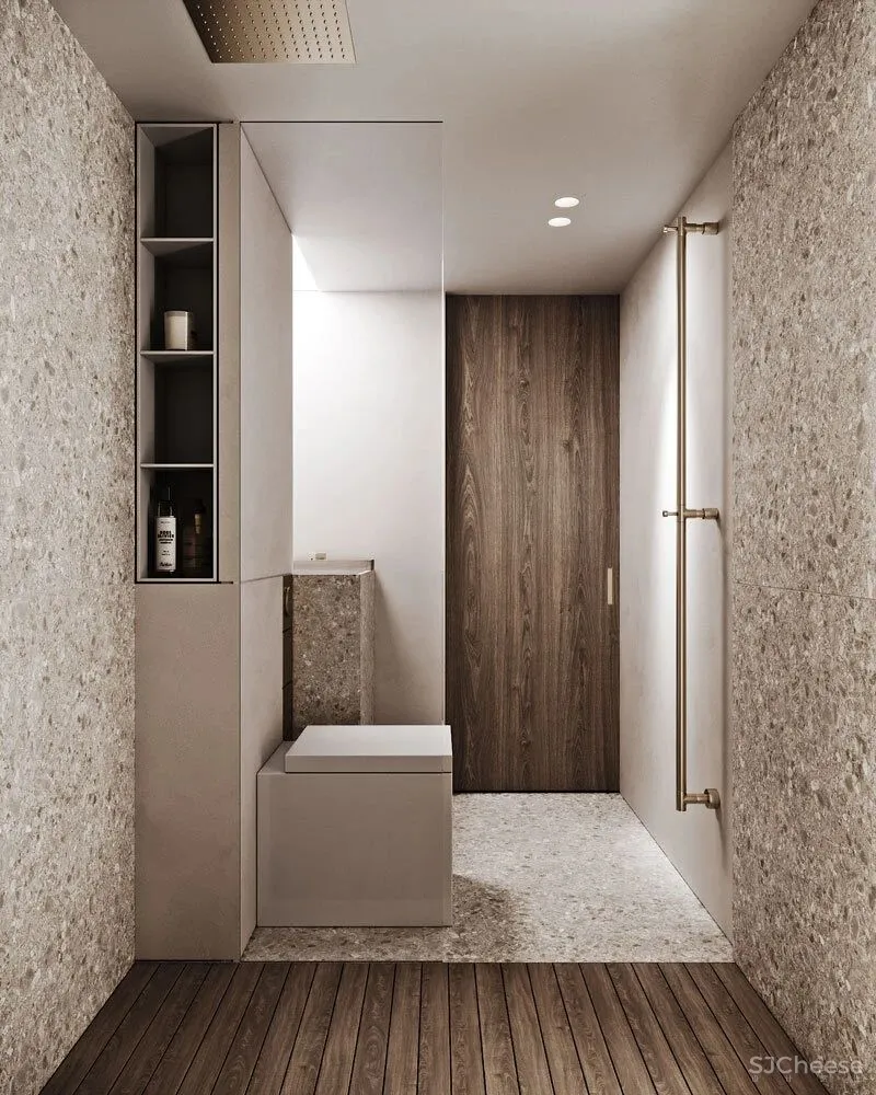 116m² 私宅,简约风格下,却有着强大的收纳空间