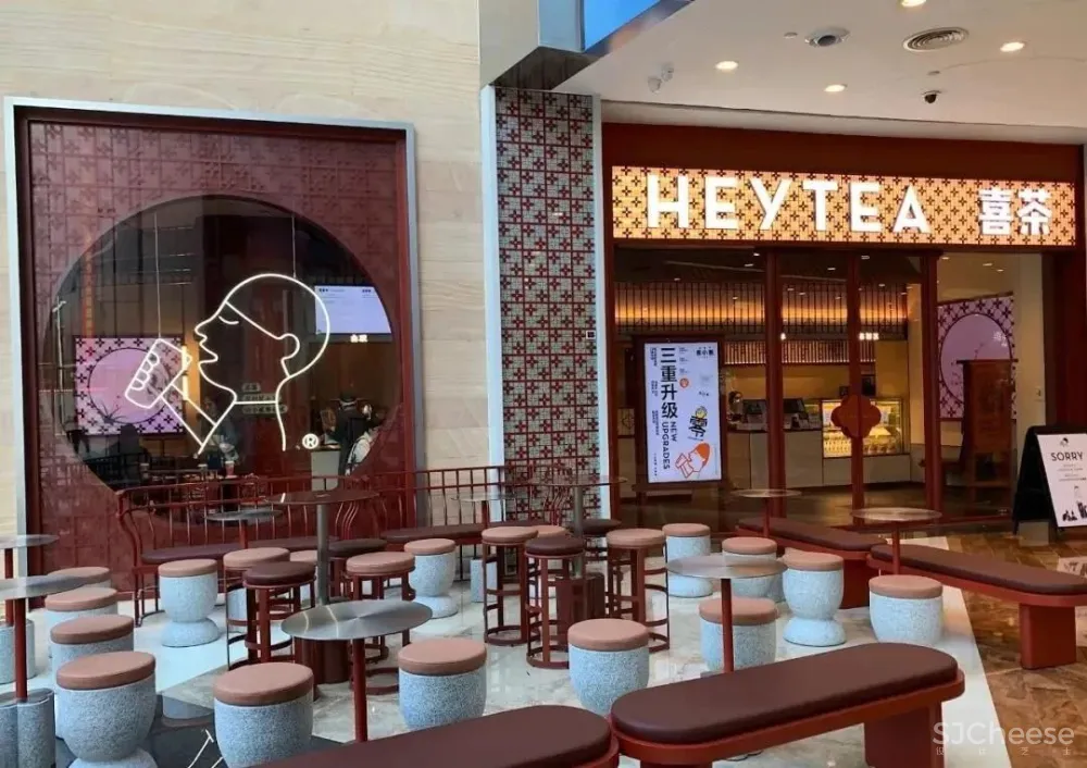 喜茶深圳的第100家店,古风主题美腻啦
