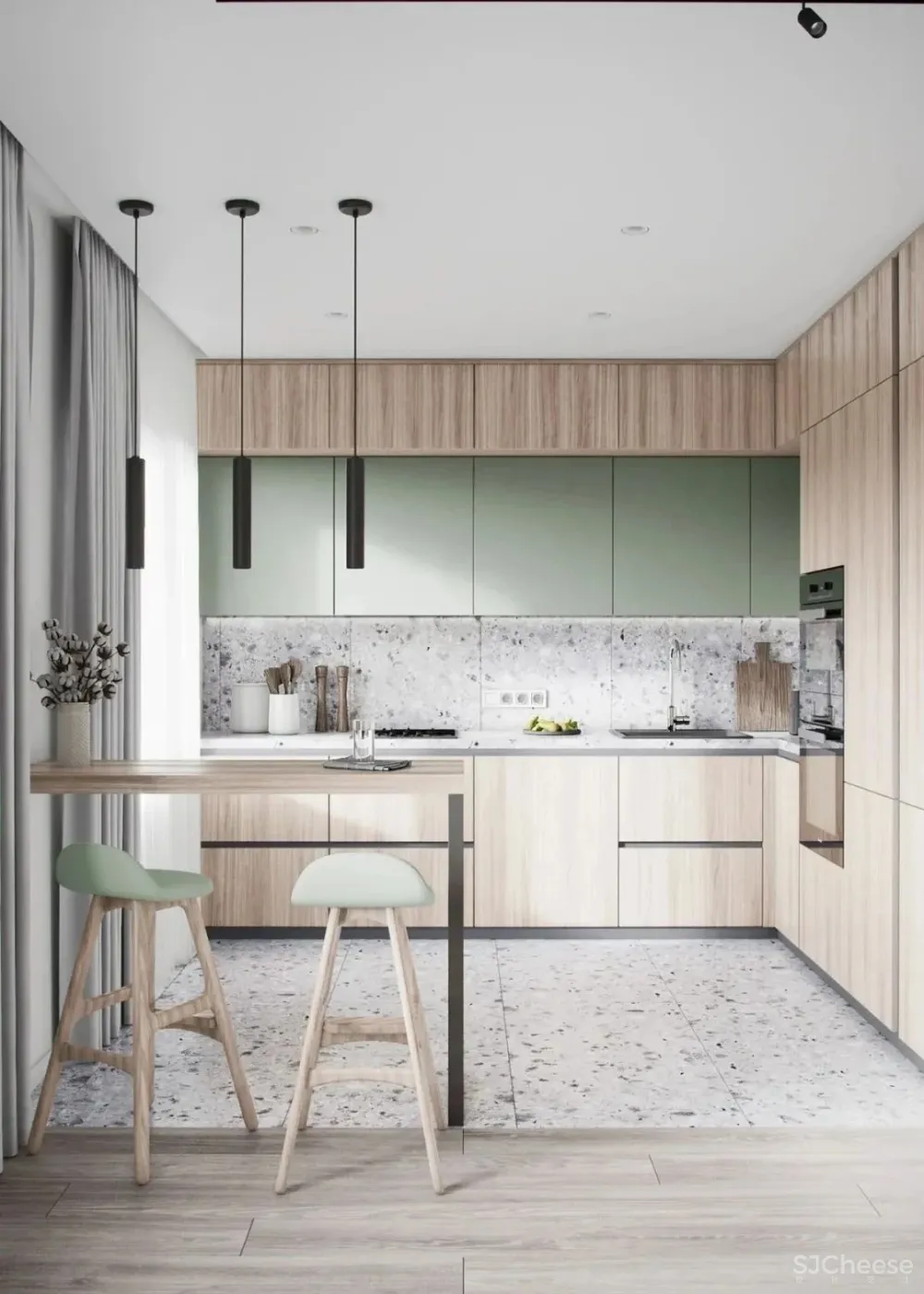 100款厨房设计,惊艳!