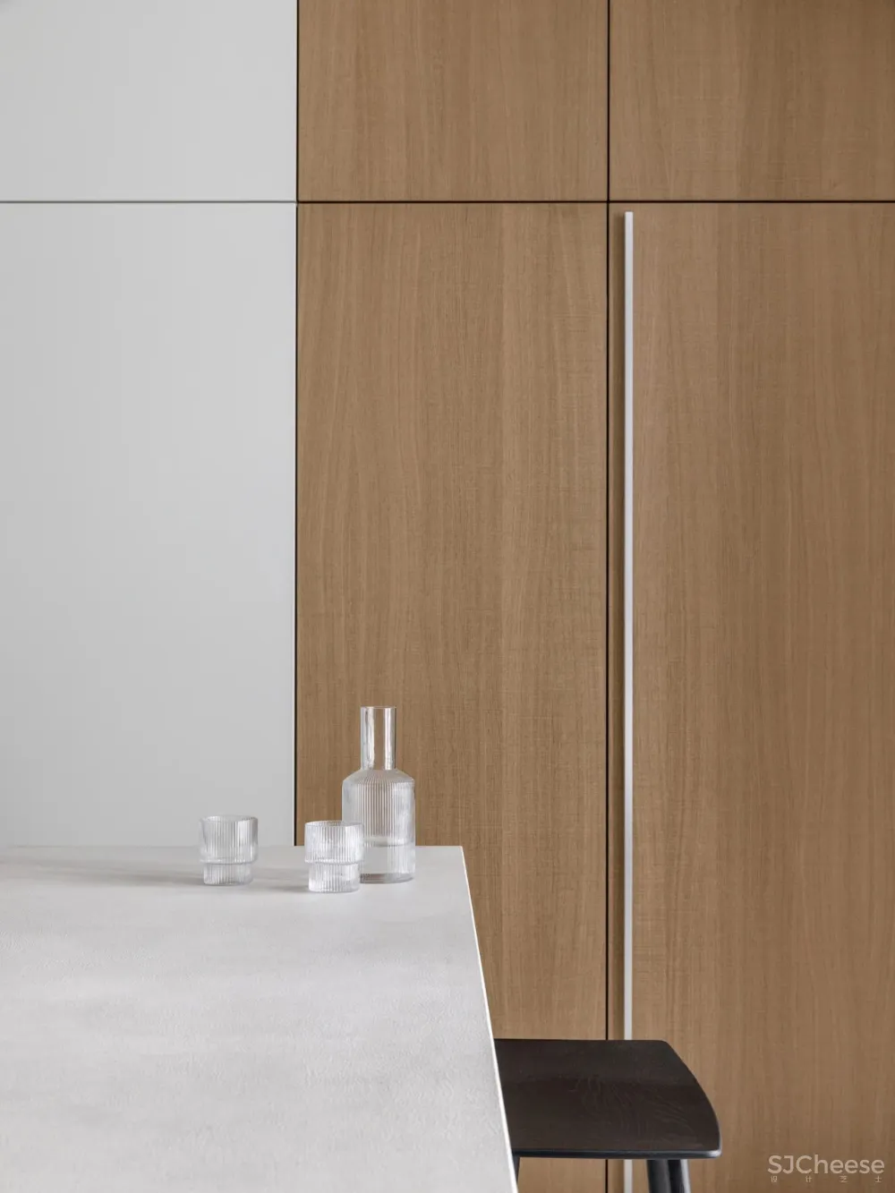 116m² 私宅,简约风格下,却有着强大的收纳空间