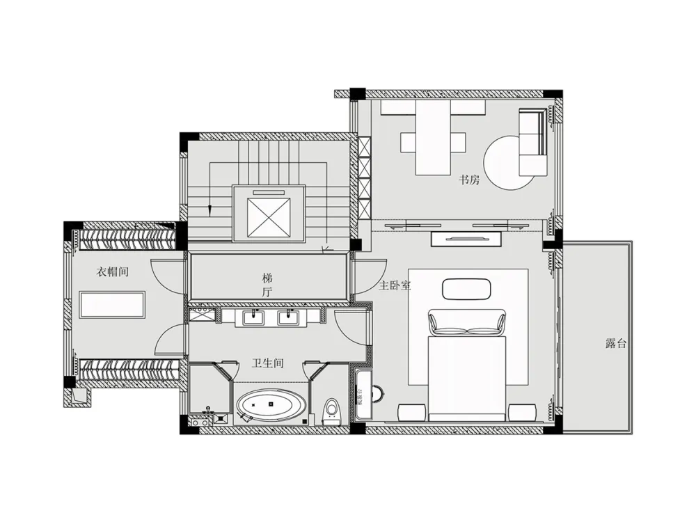 德方圆 | “浸染时光 追影自然”——东华时代300平别墅