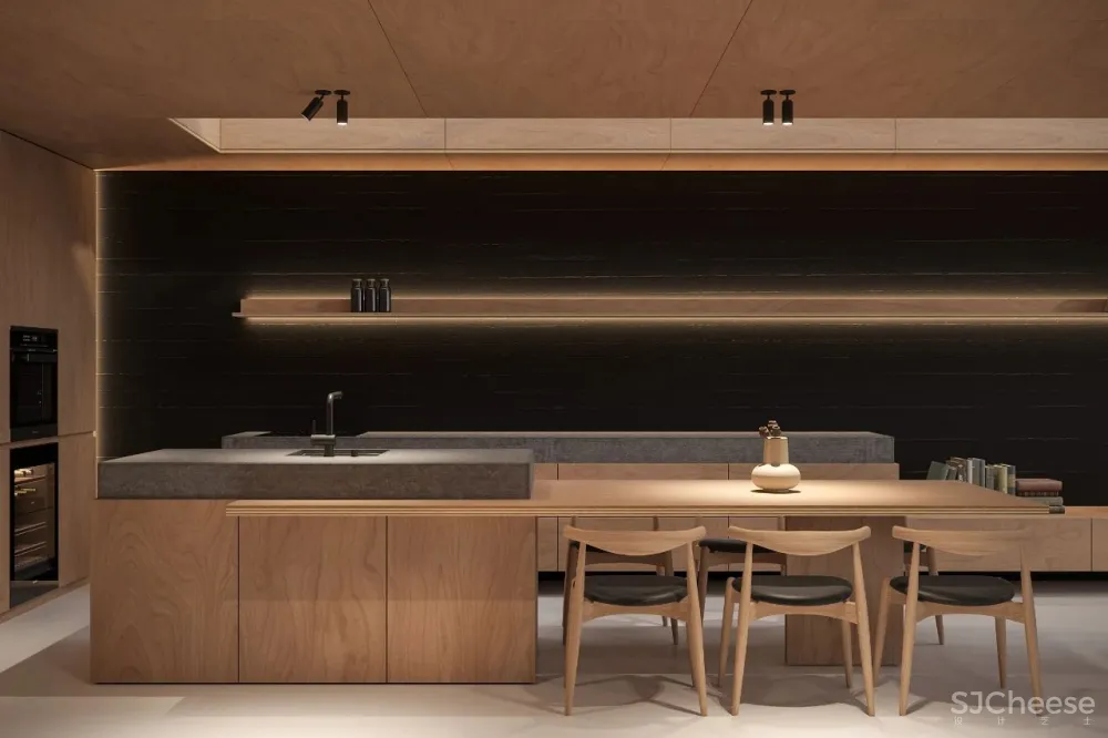 逃离城市“快节奏”,80m²林间隐逸小别墅