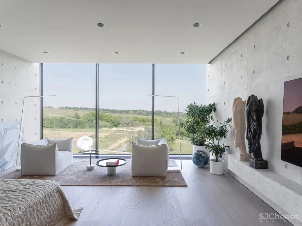 5000㎡极简奢宅,致敬安藤忠雄!