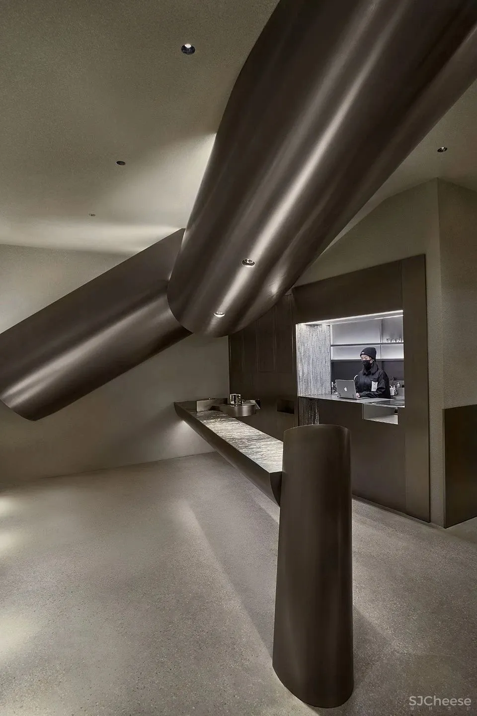 新作 对当下青年社交状态的探索 香蕉咖啡馆 芒果建筑设计有限公司