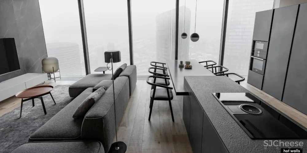 现代写意精致公寓 Hot Walls新作