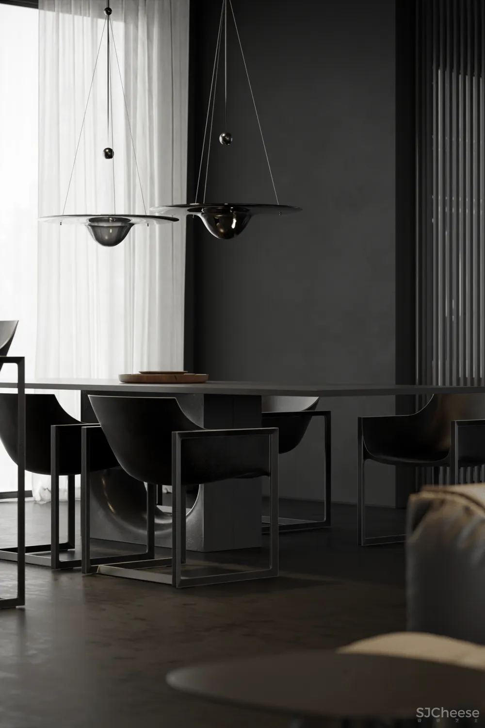 270㎡黑色空间,高级迷人!