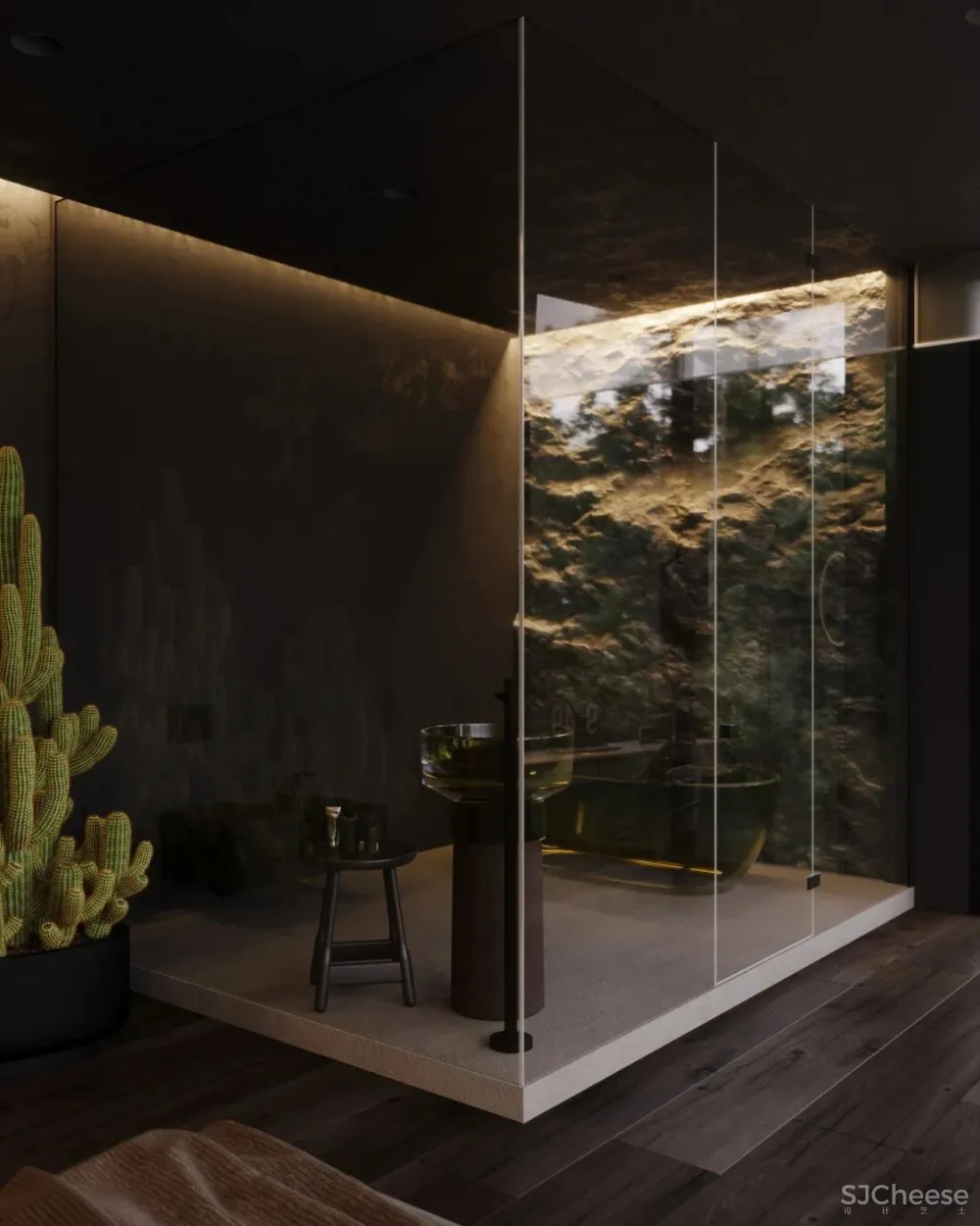 250㎡高级黑别墅，满满的高级感！