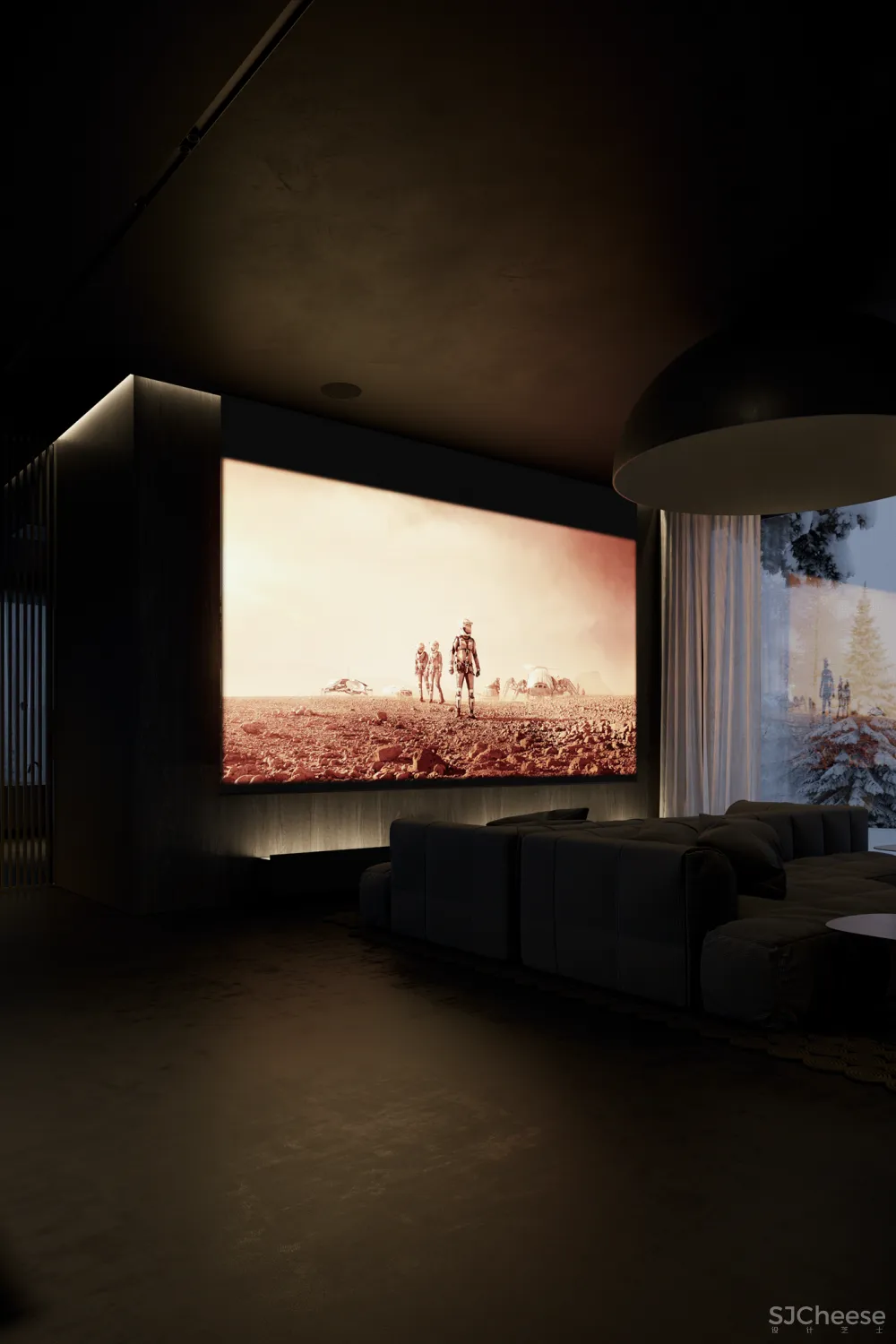 270㎡黑色空间,高级迷人!