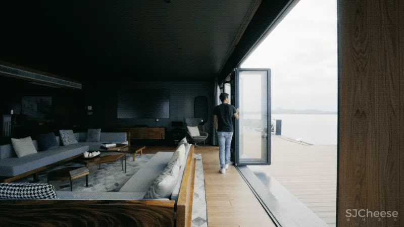 福建小哥租下一片海,造600㎡漂浮大平层:我随时可以与世隔绝