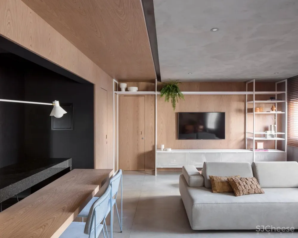 115㎡做三室一厅,合理布局+收纳,这样设计更省空间