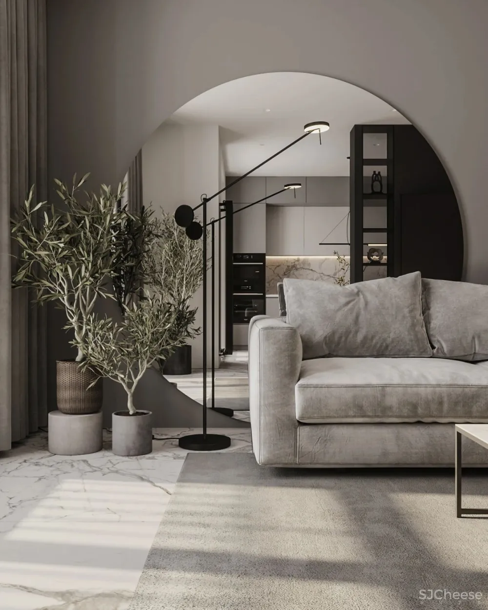 250㎡高级黑别墅，满满的高级感！