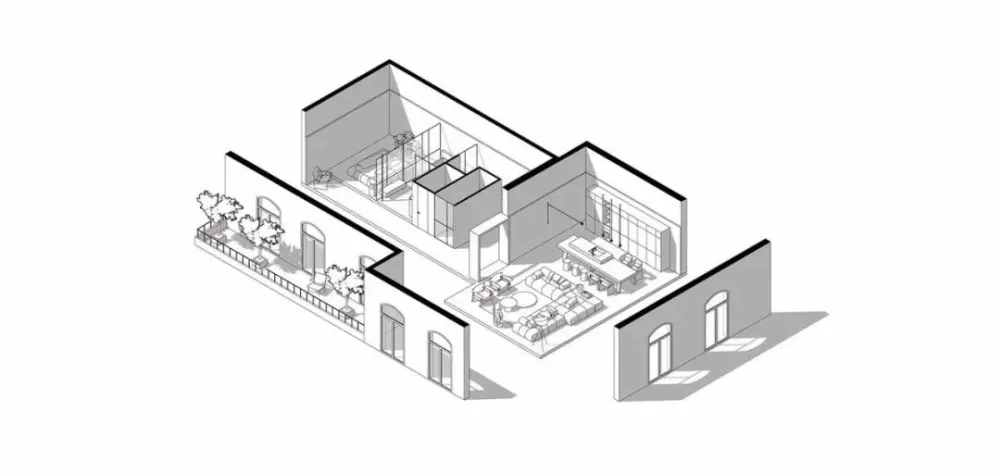 136㎡公寓藏着透明卫生间，想想都刺激！