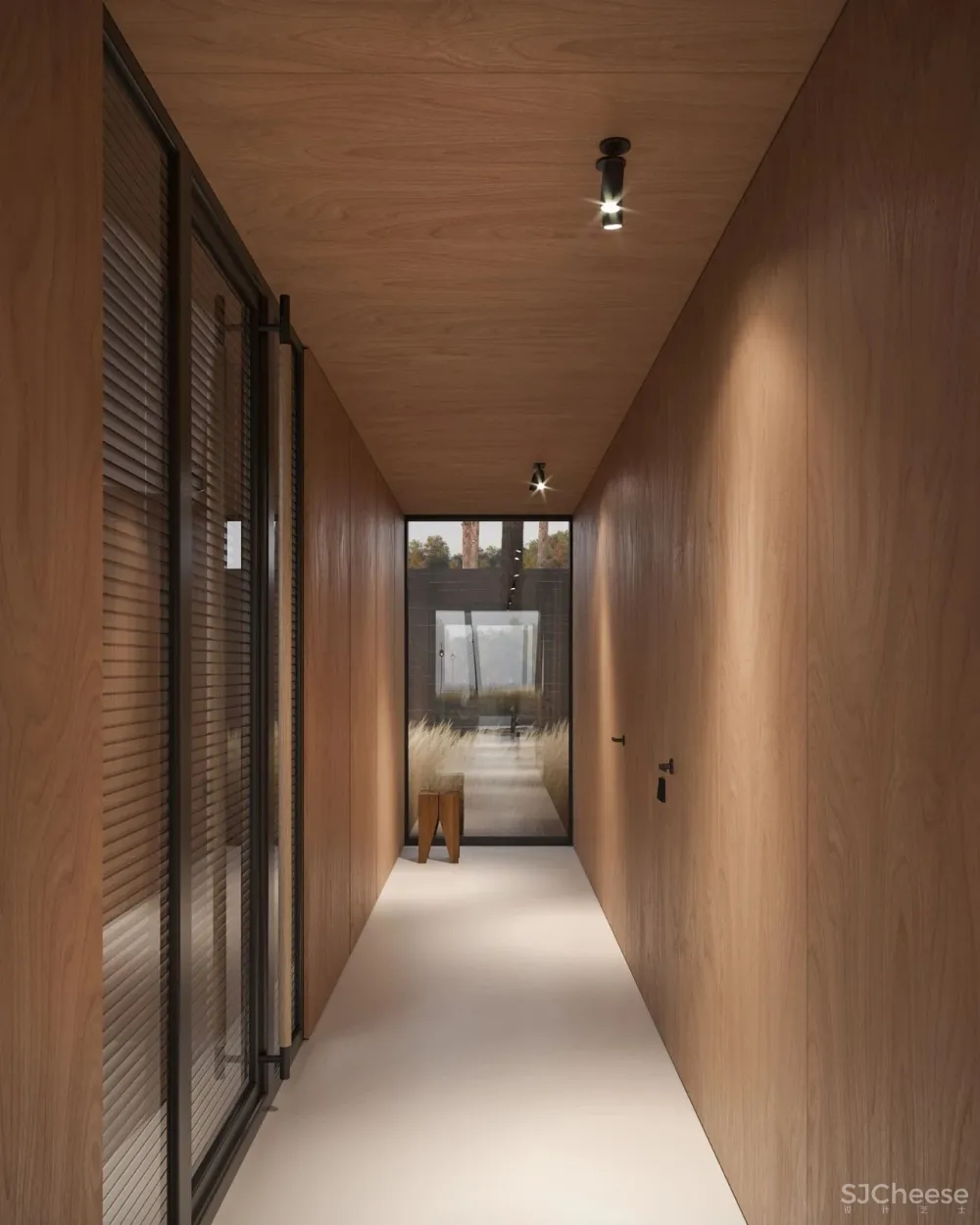 逃离城市“快节奏”,80m²林间隐逸小别墅