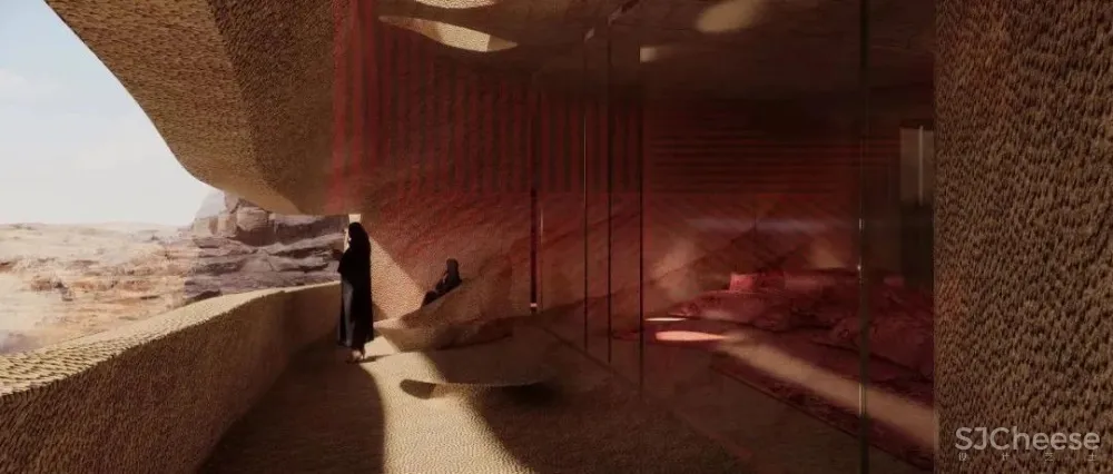 16000㎡沙漠度假村,地上没有一栋楼,把野奢玩出了新高度!