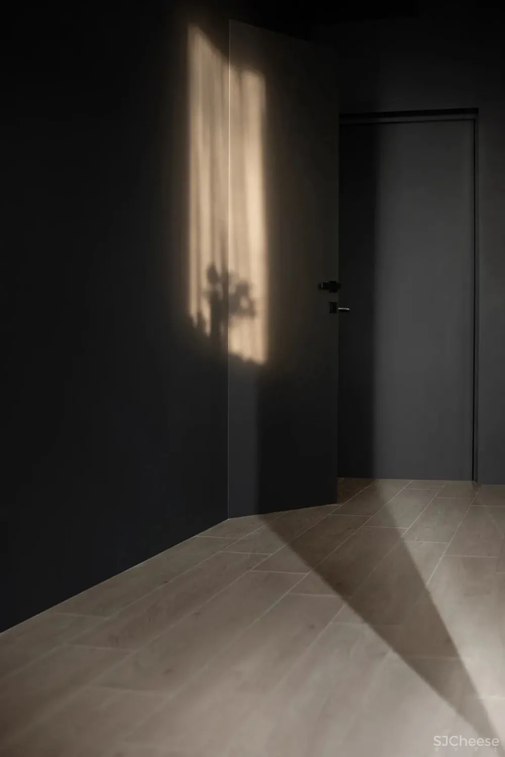 这个43㎡的黑色小户型,才是高贵冷艳的单身贵族豪宅!