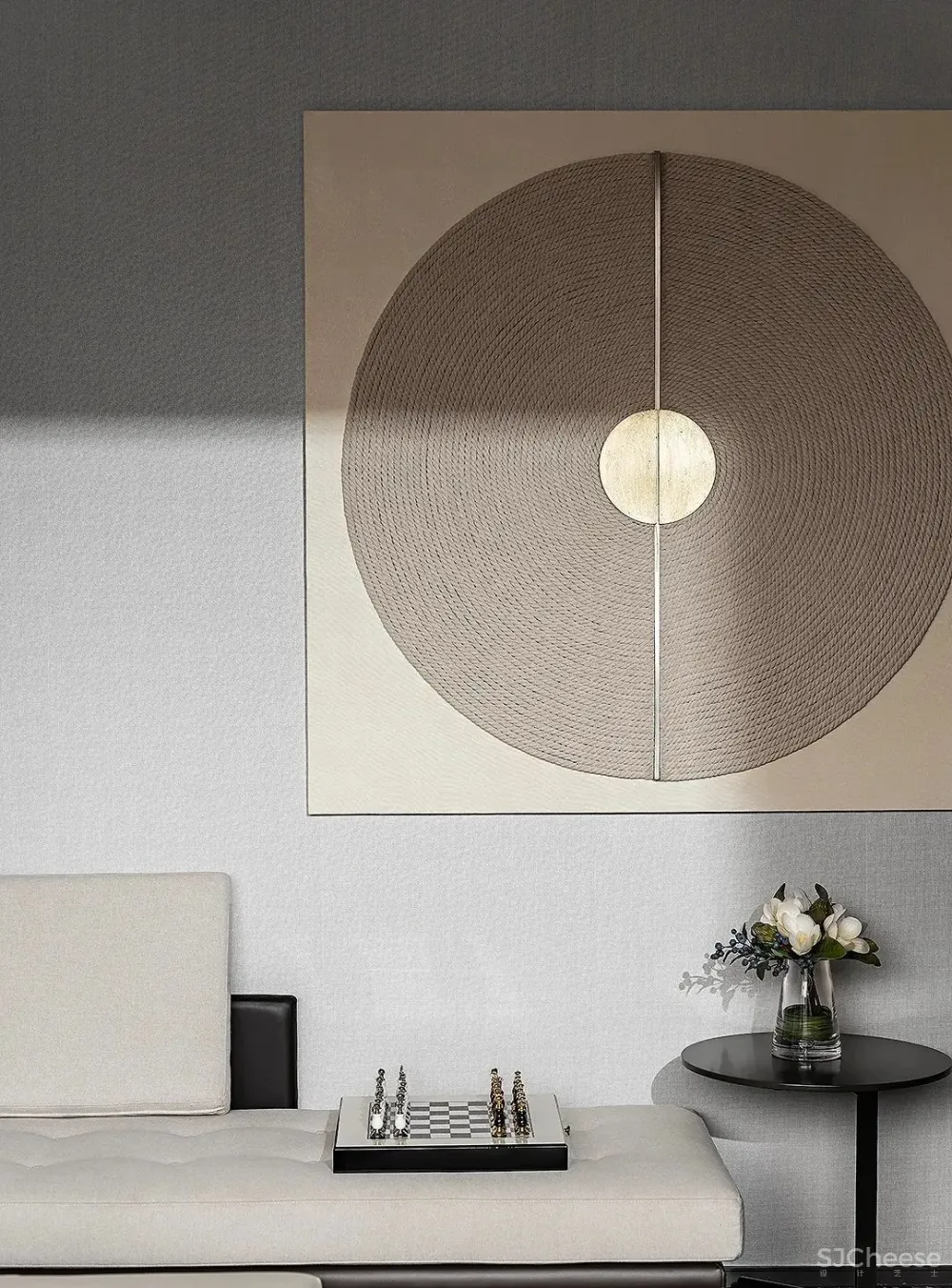 纯净而内敛,大隐于日光的莫兰迪美宅 WAVE澜舍