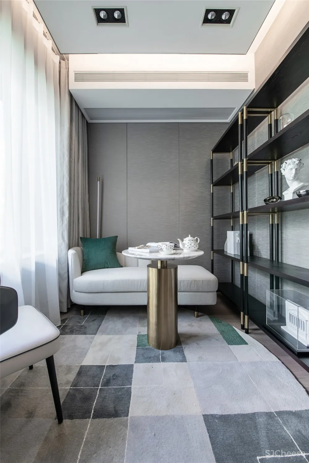 德方圆 | 石家庄150平样板间 邂逅法式浪漫