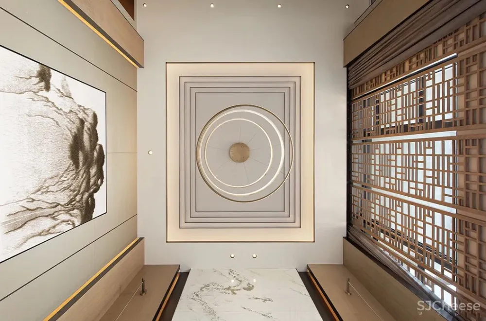 新中式样板房,古典韵味与现代简洁的绝美融合