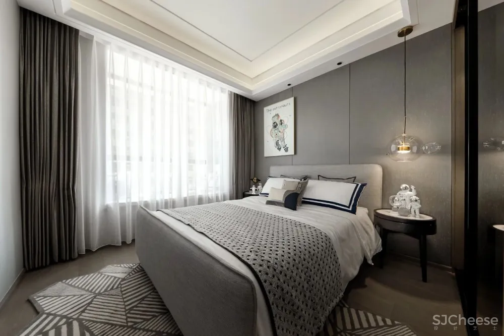 180m²写意新中式，方寸之间皆是儒雅与时尚！