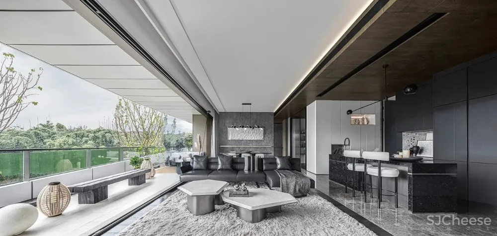 唐忠汉：205㎡低奢大平层，邂逅“温度生活”！