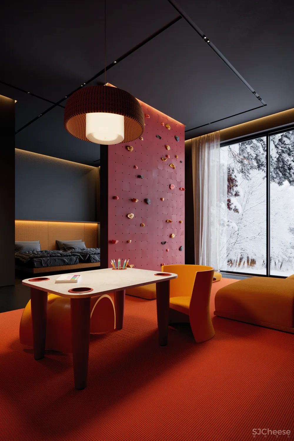 270㎡黑色空间,高级迷人!