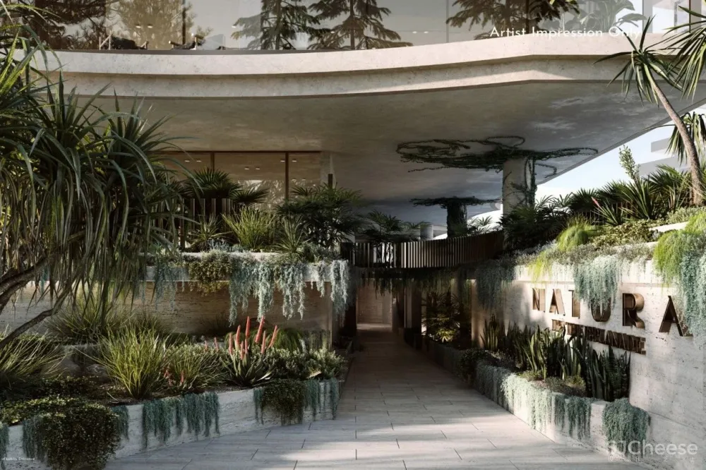 一梯两户一字排开的平层公寓,这才叫真正的大开间!