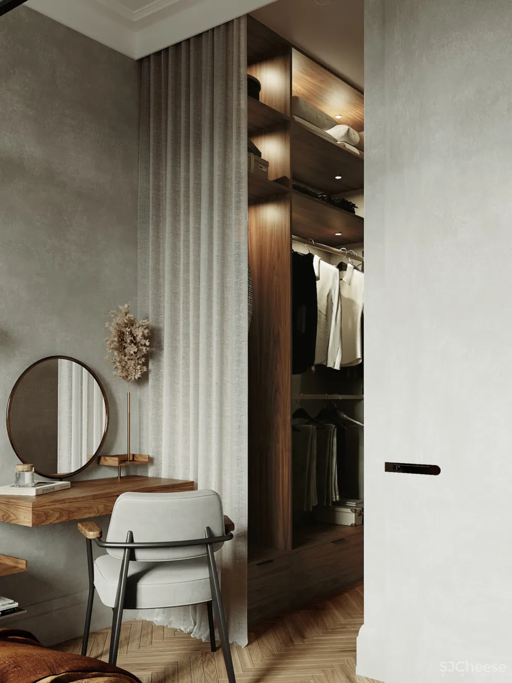 96㎡ 高级灰这样用，尽显极简之美！