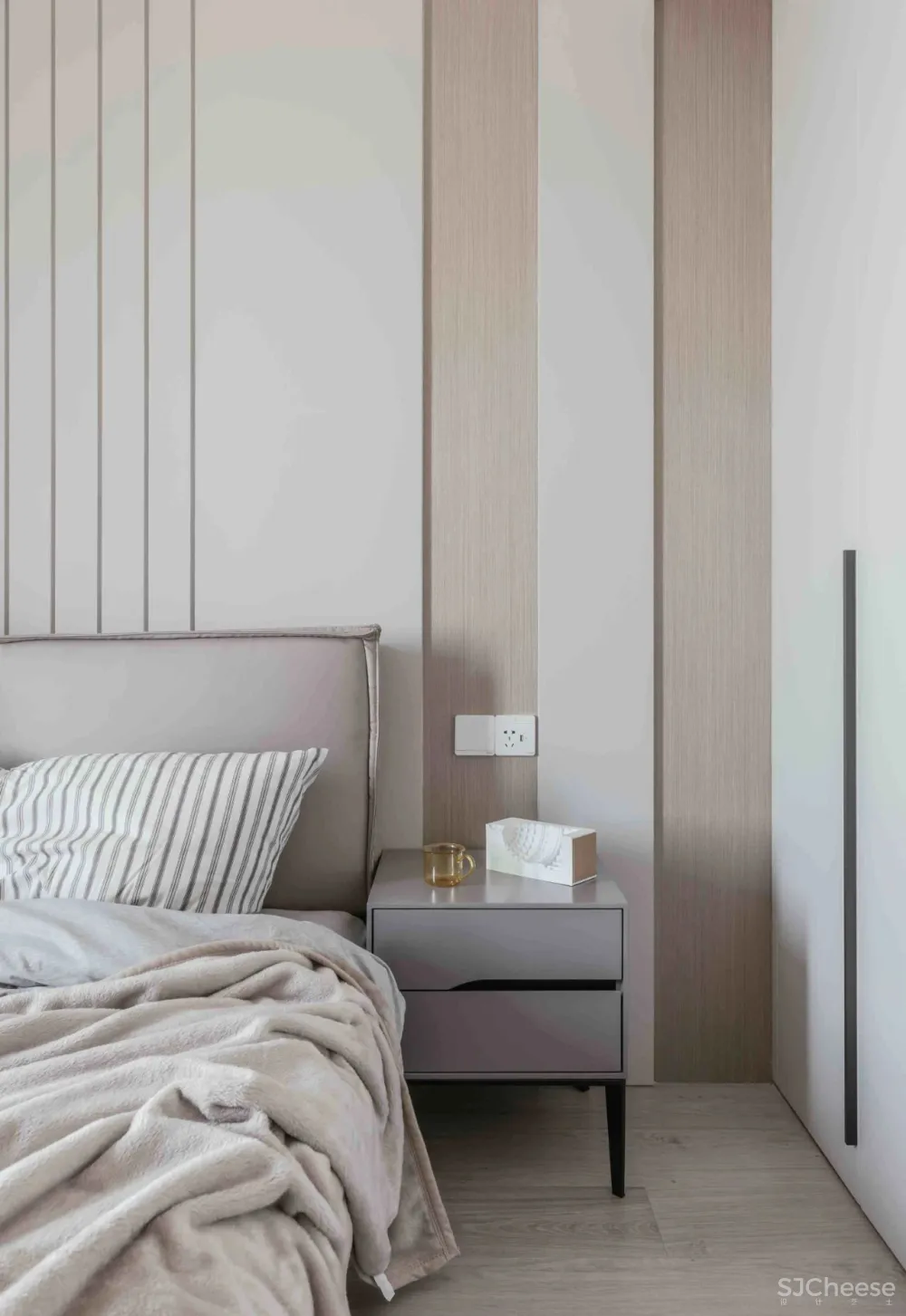 无主灯的极简调性，张弛有度的三代同堂之家｜禄本设计