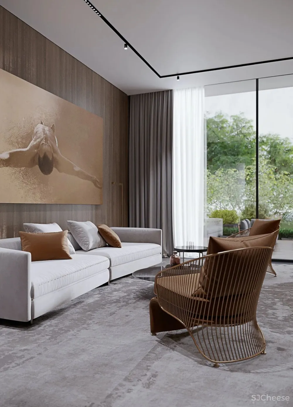 Modern Luxury Country House With Skylights - A_yyth