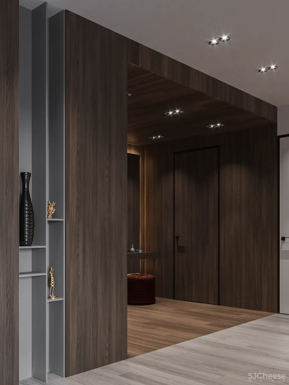 优雅与张力,赋予空间舒适的感受!