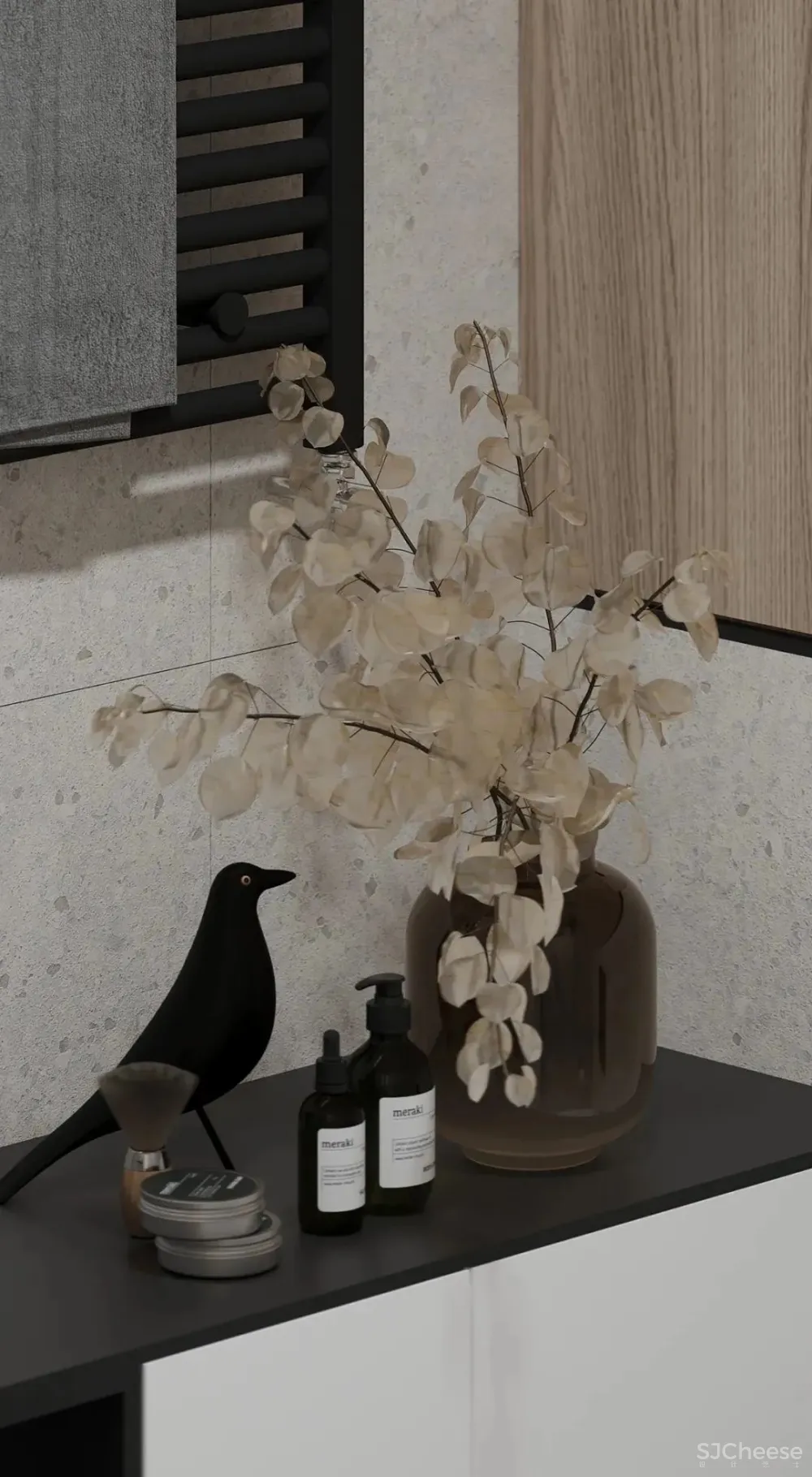 75㎡公寓设计，小空间大视野！ Nastia Perchyk