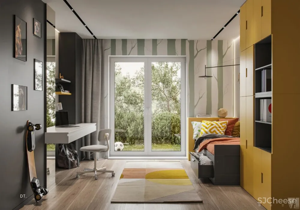 Vizline新作|独栋别墅设计,现代轻奢的高级既视感