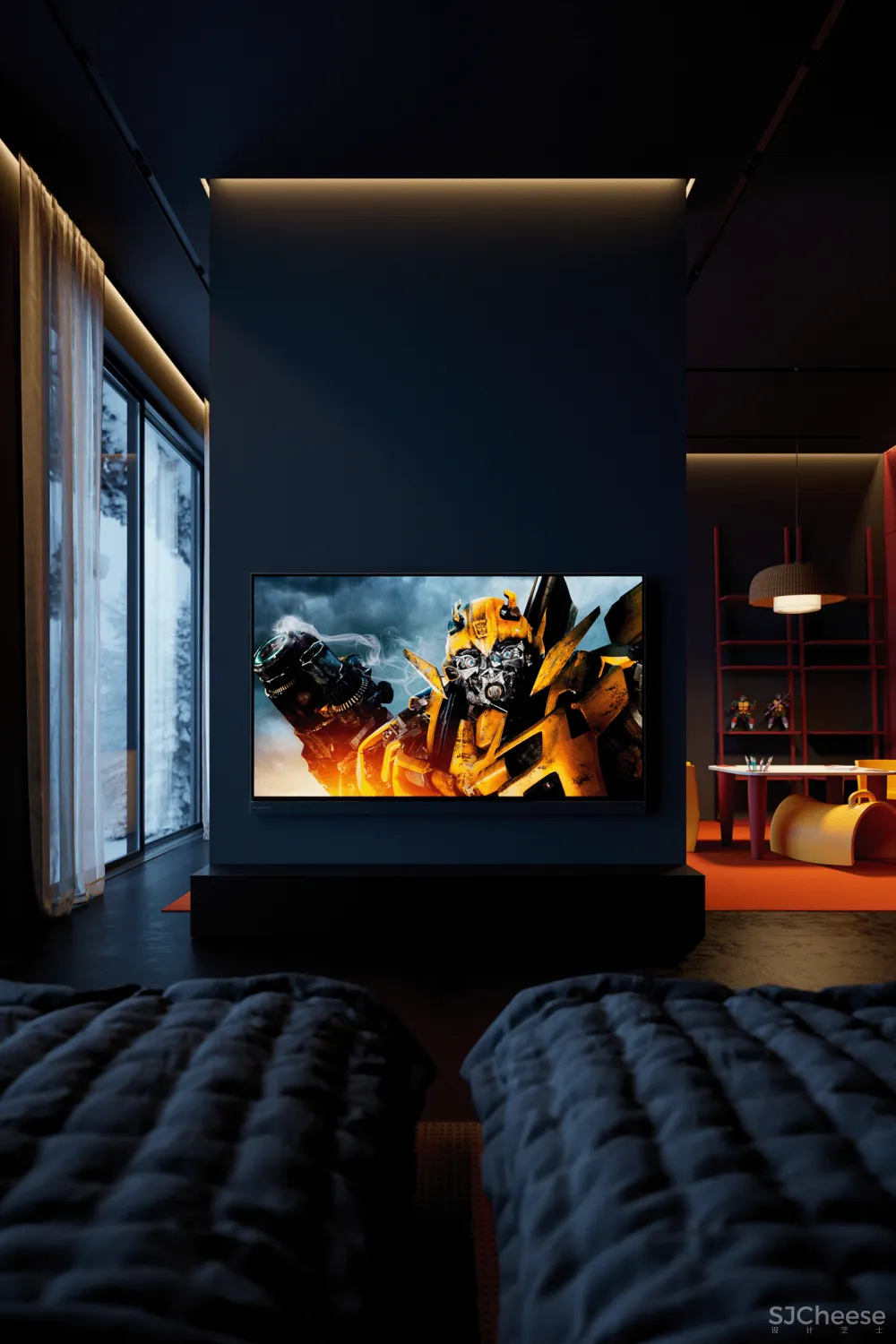 270㎡黑色空间,高级迷人!