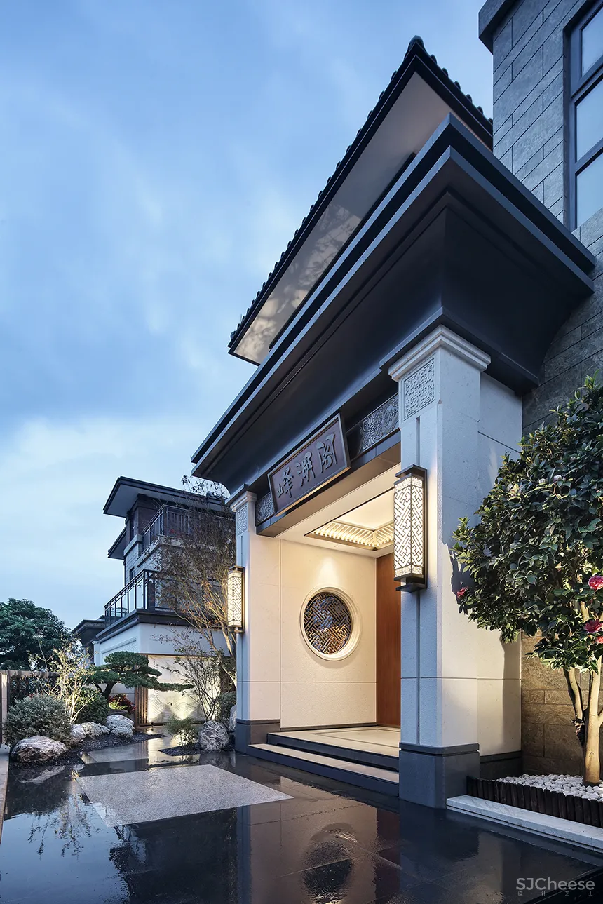 1000㎡中式别墅,以诗入境,不失芳华!