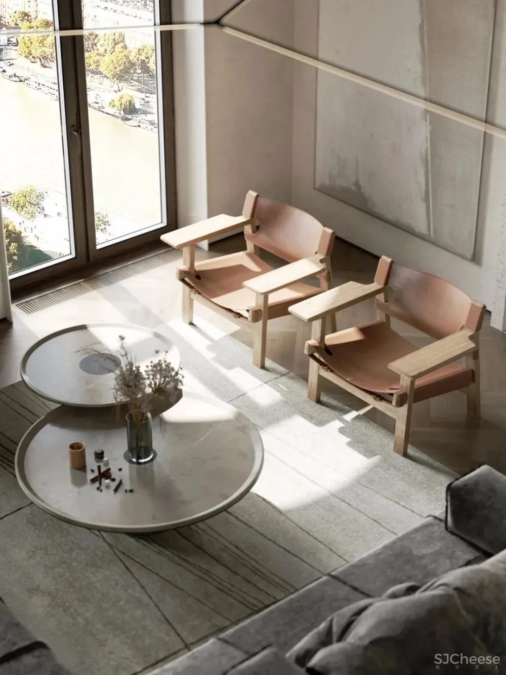 136㎡公寓藏着透明卫生间，想想都刺激！