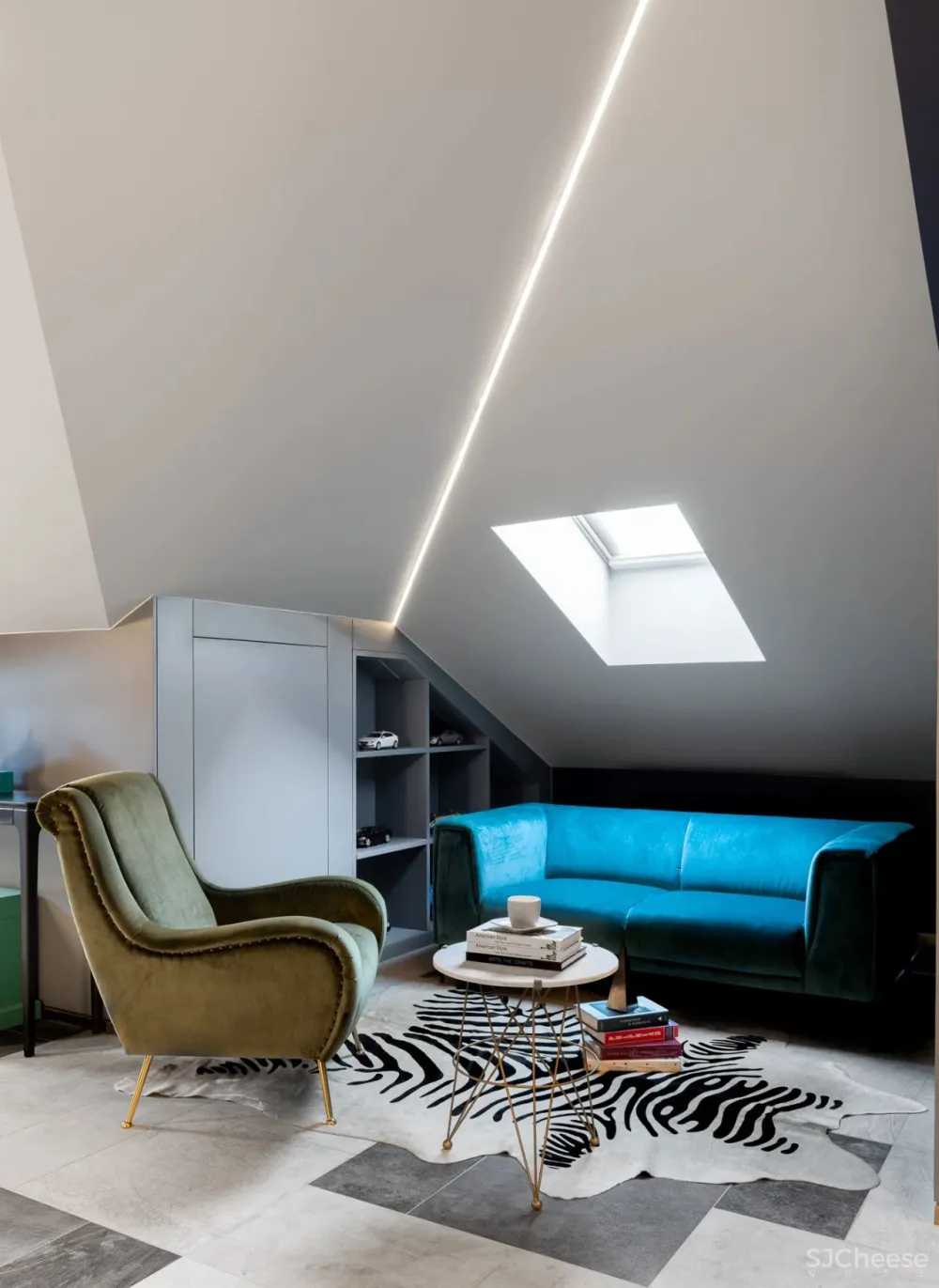 北京160㎡顶层复式带阁楼,装修花了300万,朋友看了都羡慕!