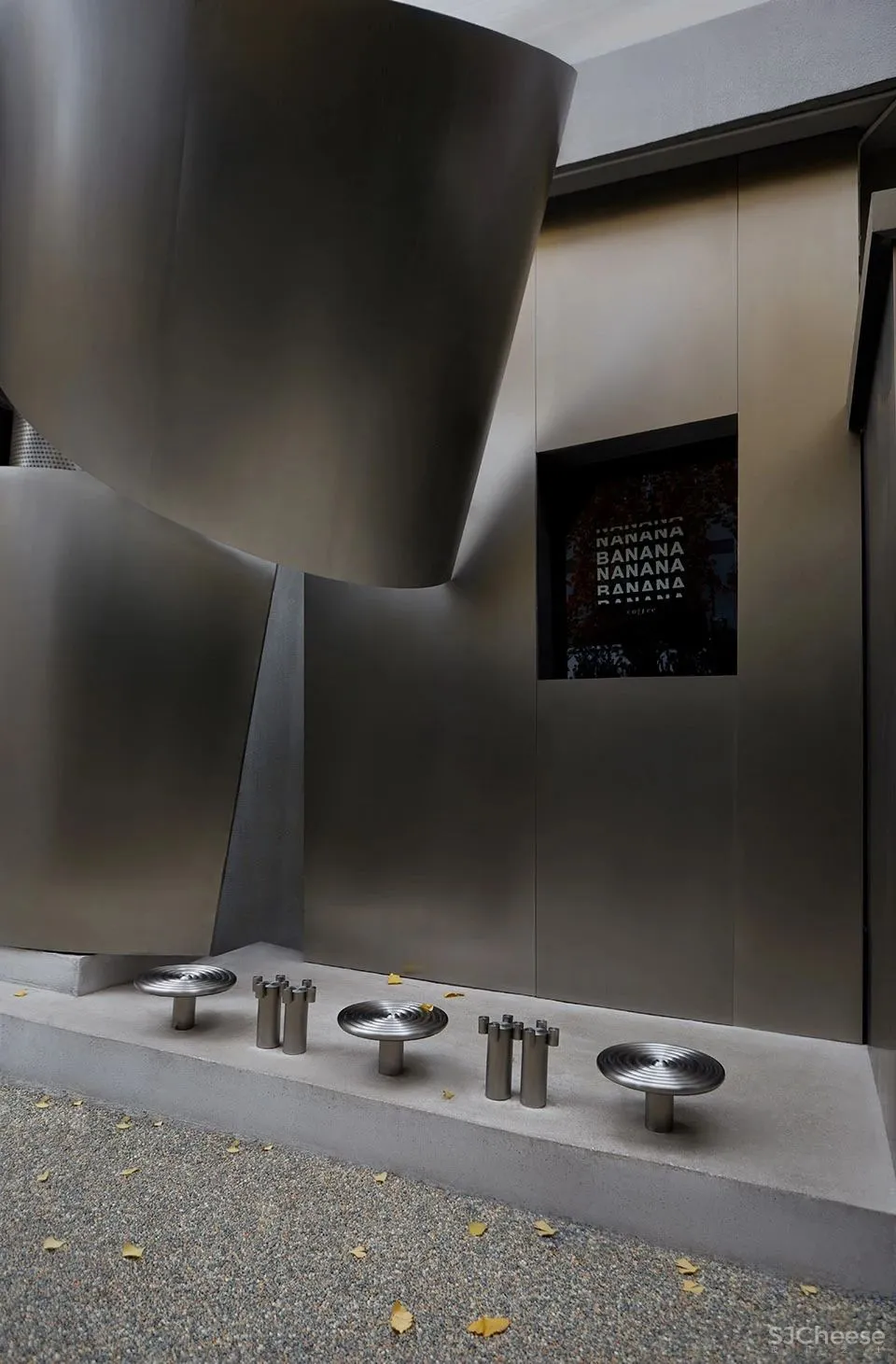 新作 对当下青年社交状态的探索 香蕉咖啡馆 芒果建筑设计有限公司