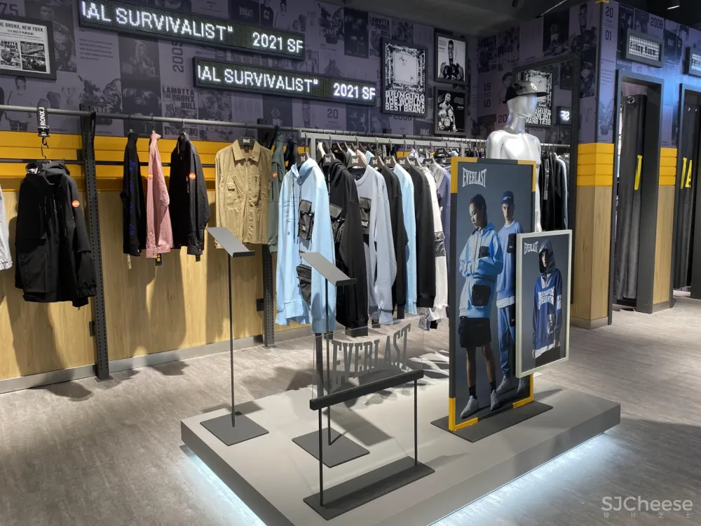 EVERLAST潮牌零售空间设计