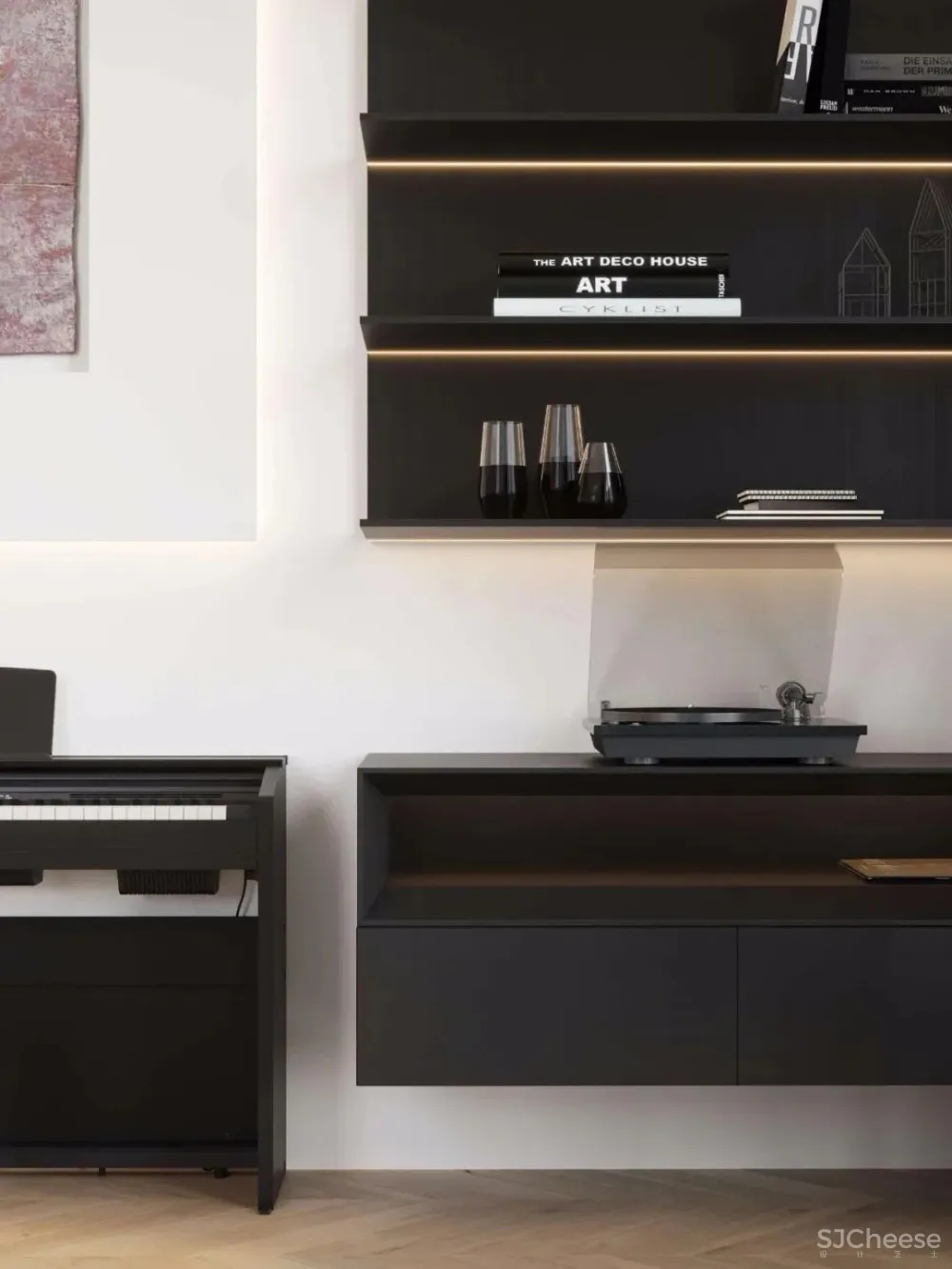 93㎡莫兰迪好宅，年轻夫妻公寓的设计范本！