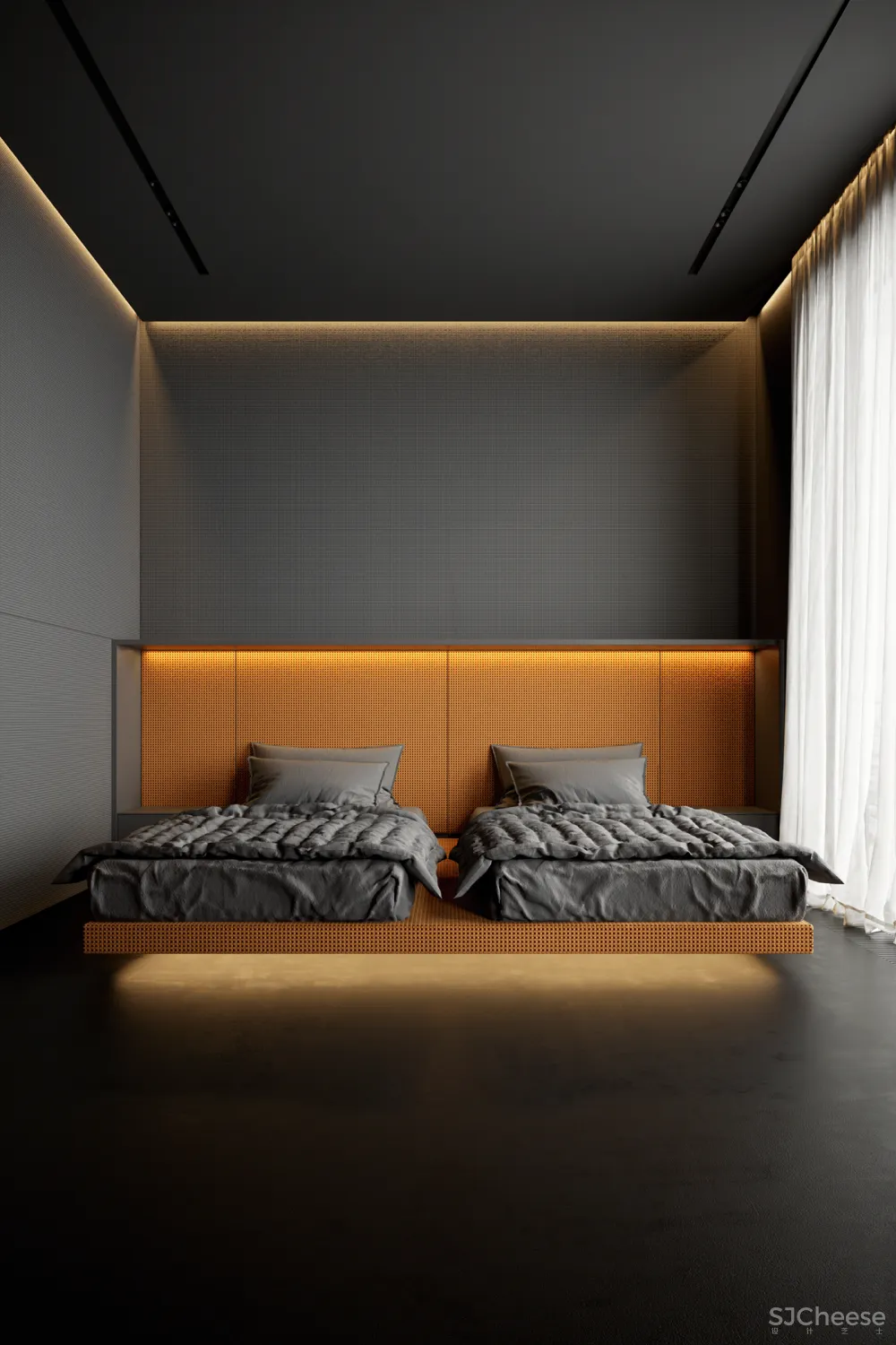 270㎡黑色空间,高级迷人!