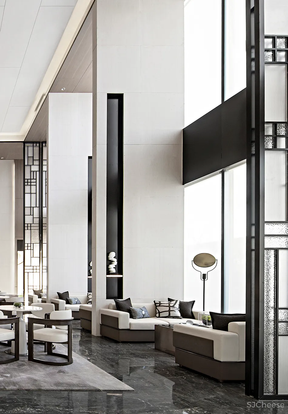 吴文粒:900㎡简约格调,探寻沉静的艺术!