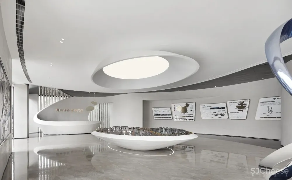 EH DESIGN 空间 自然一瞬成永恒 翰林府-翰文府销售展示中心