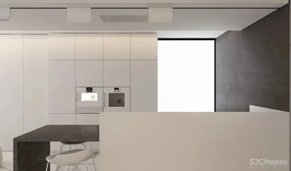 这个43㎡的黑色小户型,才是高贵冷艳的单身贵族豪宅!