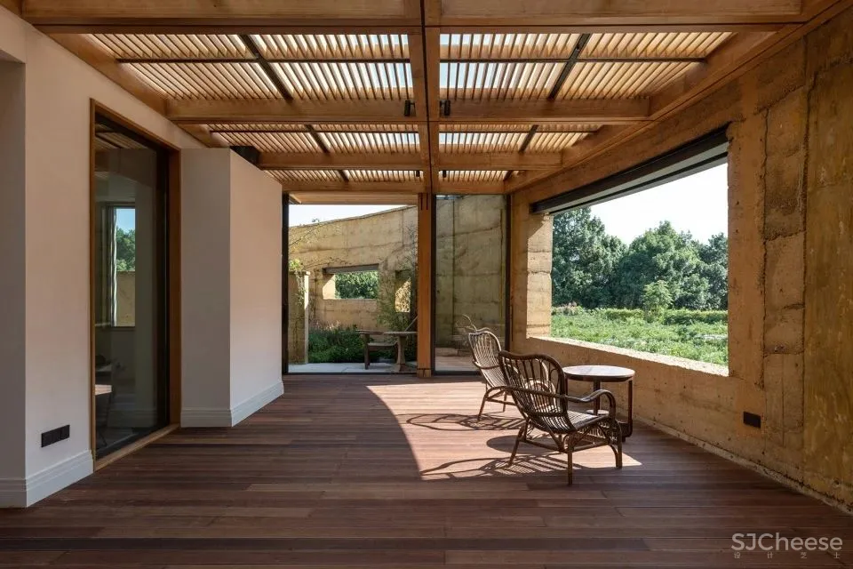 稻田里的农舍 自带烟火温度的家