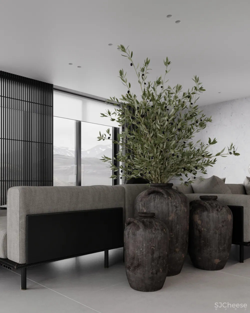 宁静高雅的住宅设计 Elena Torceva