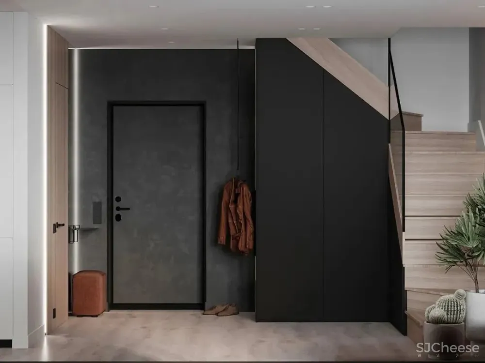 75㎡公寓设计，小空间大视野！ Nastia Perchyk