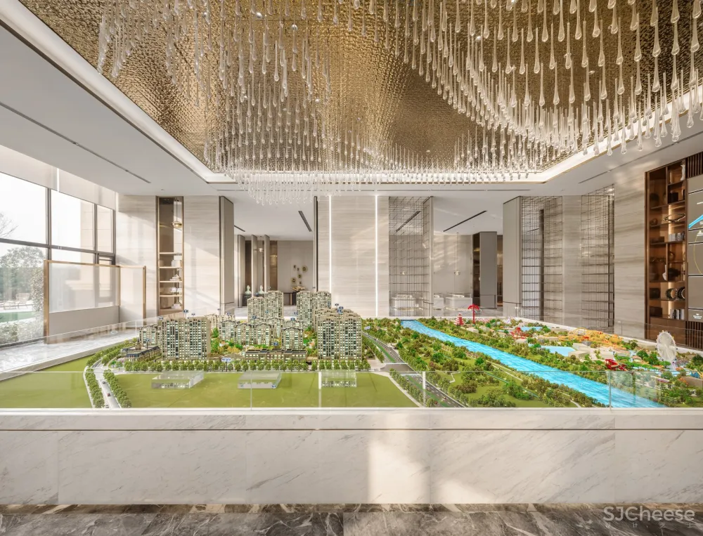 TT 新作 | 金色光华 向光生长 — 西安香榭汇沣营销会所