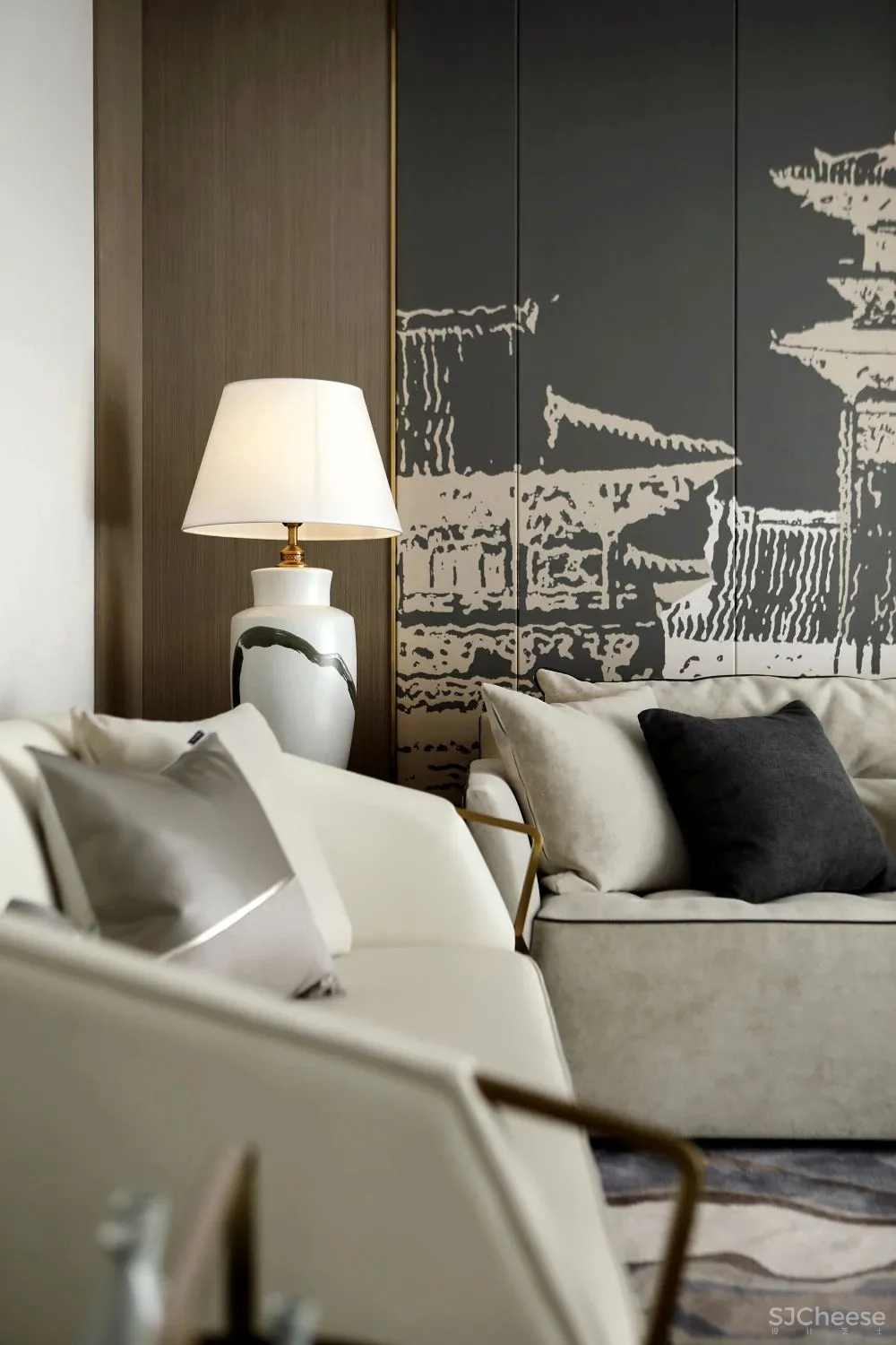 180m²写意新中式，方寸之间皆是儒雅与时尚！